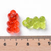 teddy bear pendant colored resin 20.5mm, bombon pendant, a pendant for the creation of regressive childhood jewelry, the 10,G5945