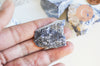 pierre sodalite naturelle brute 24.5~47mm, pierre naturelle non traitée, litotherapie,la pierre