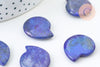 Pierre polie lapis lazulis naturel, pierre roulée lithothérapie, lapis lazulis naturelle,15-35mm,l'unité G5609