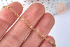 Adjustable bracelet satellite gold steel 14k 15.8cm,creation jewelry without nickel,bracelet gold stainless steel, unit G5968