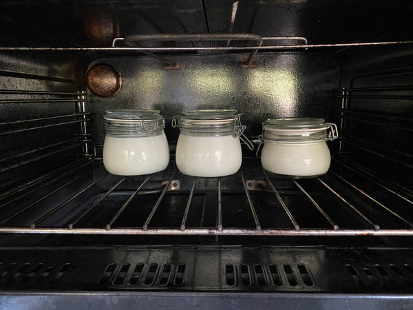 Making yogurt in oven