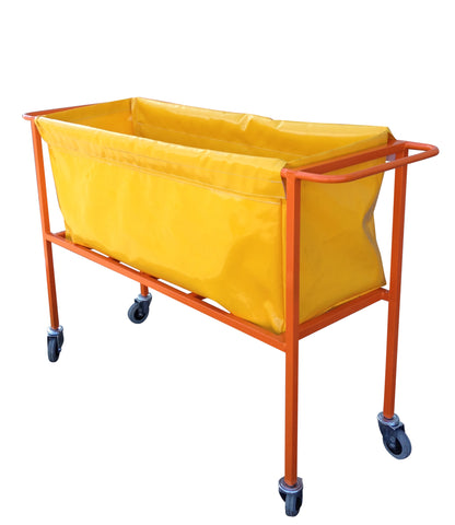 warehouse picking trolley with bag