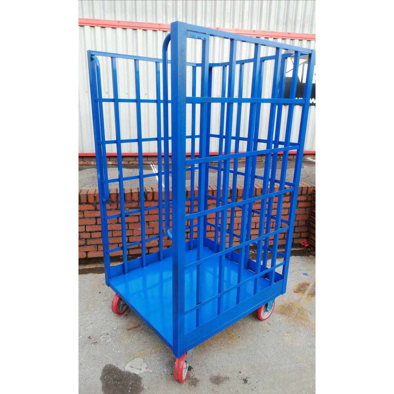 Three Sided Transport Parcel Cage | Blue Trolley