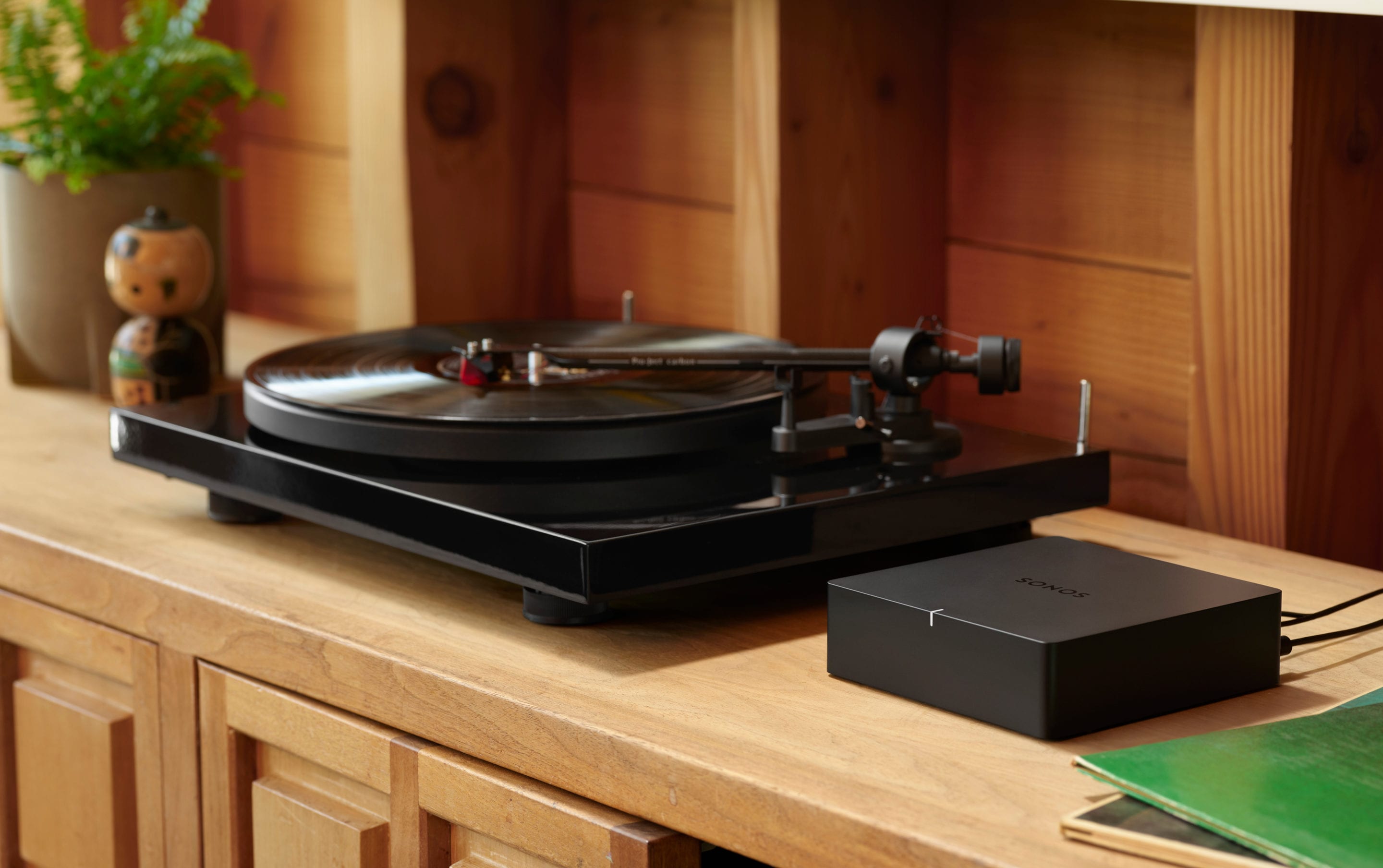 Sonos Connect to turntable