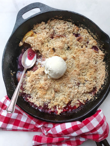 Peach and Berry Crisp