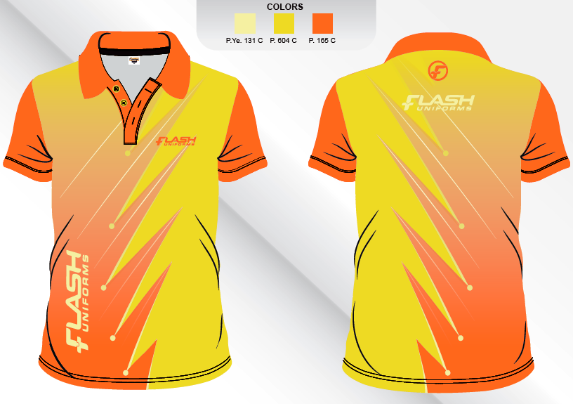 Custom Sublimated Polo Shirt SP24 | Flash Uniforms