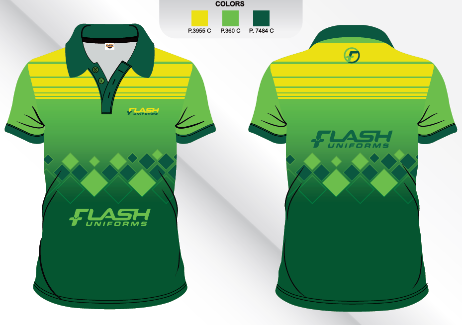 Custom Sublimated Polo Shirt SP08 | Flash Uniforms