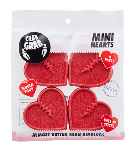 Crab Grab Mini Hearts - Black