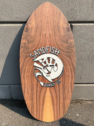 Sandfish Traction Woody White Skimboard – WWS Boardshop