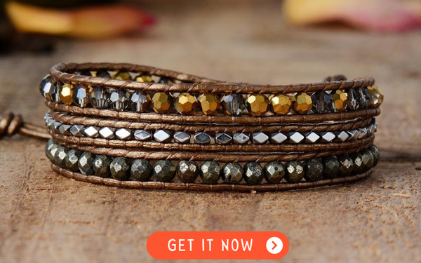 Soft Fire Wrap Bracelet