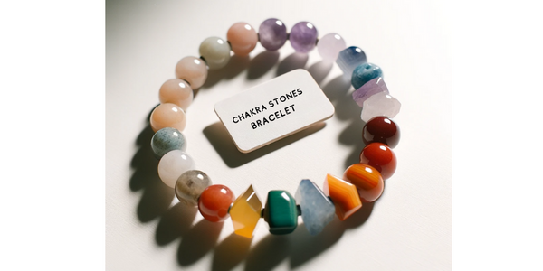 7 stones chakra bracelet