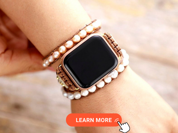 Pearls Bracelet Wrap Apple Watch Band