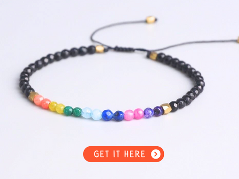 7 Chakra crystals Bracelet