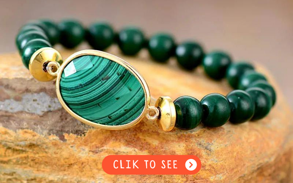 Malachite stone Bracelet