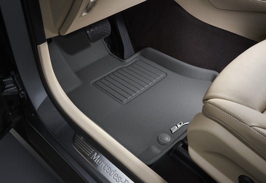 3D MAXpider 2015-2020 Ford Mustang Kagu 1st Row Floormat - Tan