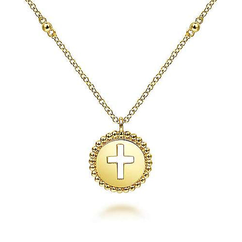 Gabriel & Co. Fashion 20 inch 14K Yellow Gold Chain Swag Necklace – Lamon  Jewelers