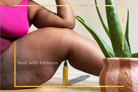 Healing Chafed Dark Inner Thighs with Hibiscus – GreenBody Wellness