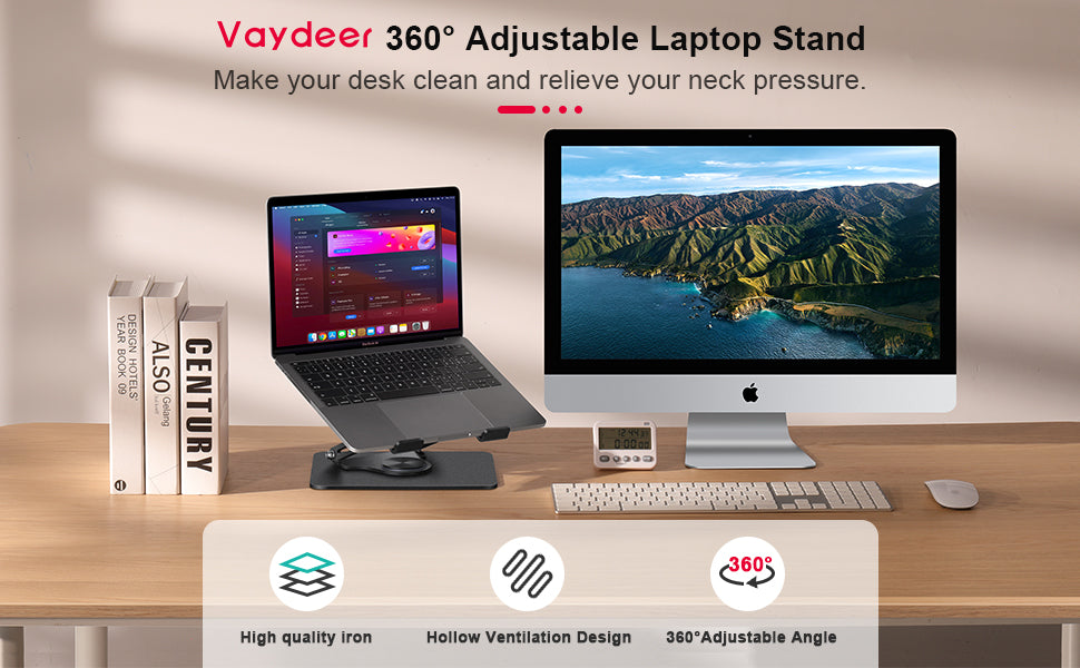 vaydeer adjustable laptop stand