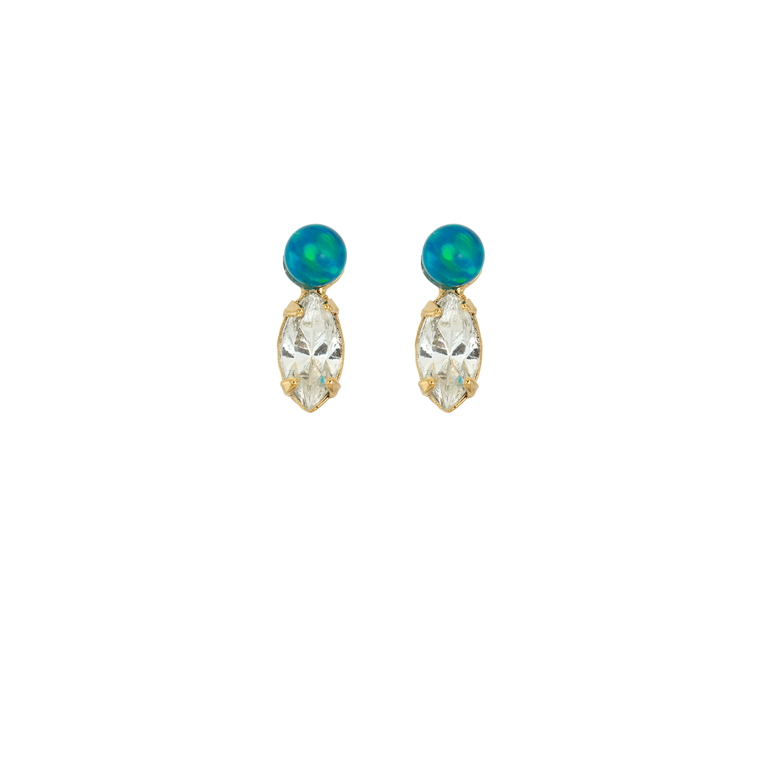 Buy Day Earrings - Swarovski Crystal – Lionette NY