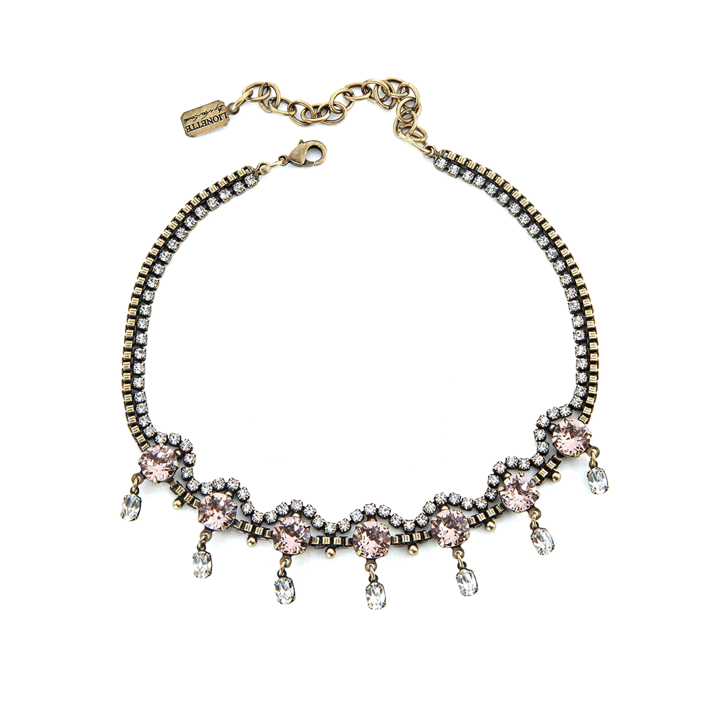 Swarovski Crystal Drop Choker Lecce Choker – Lionette by Noa Sade