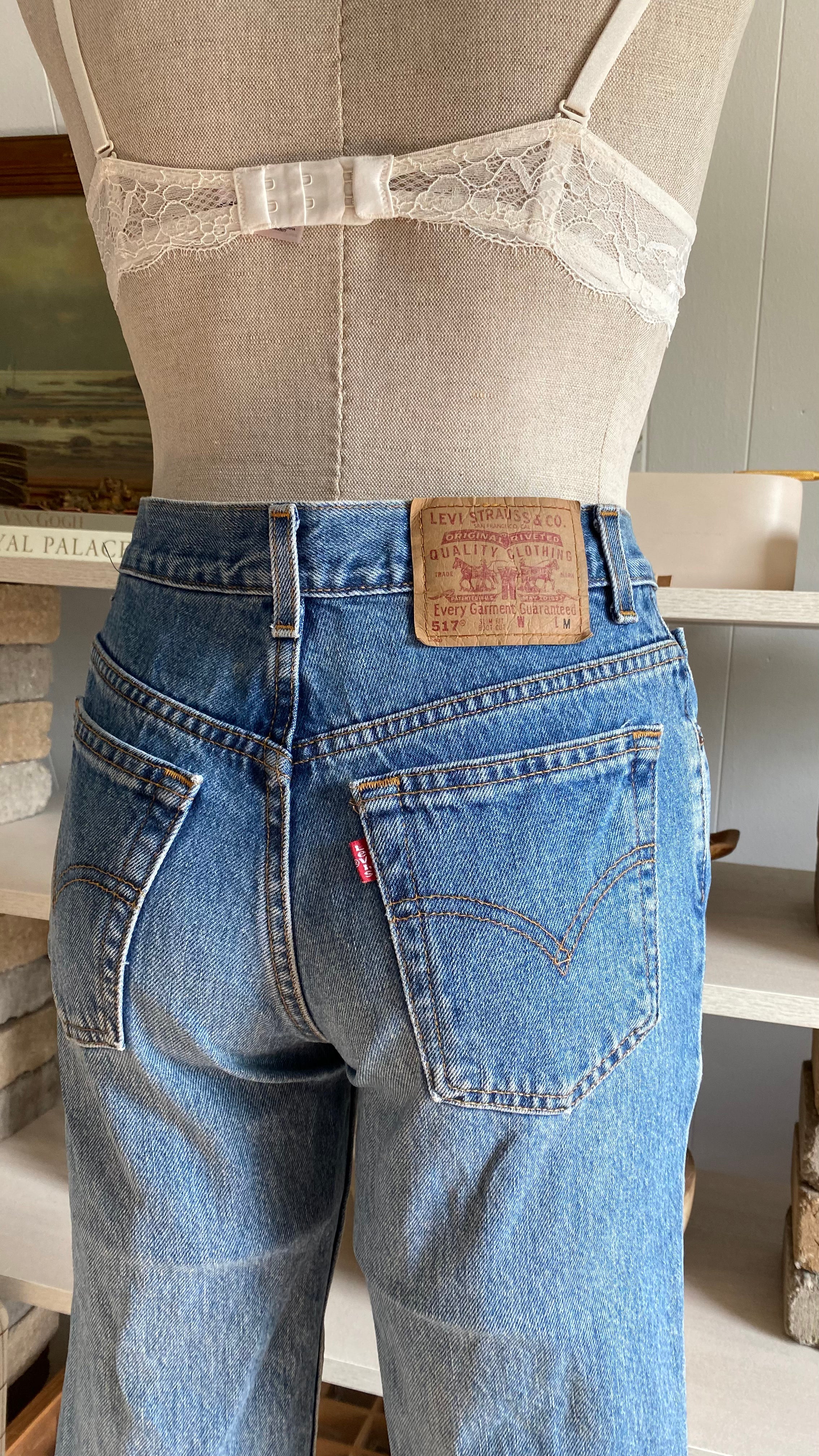Vintage Levis size 26 waist 100 percent cotton denim – Shop Clothing Compass