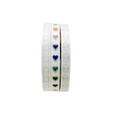 washi tape - mini heart duo –