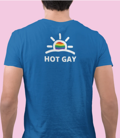 Hot Gay Ultrasoft Expressionwear V-neck t-shirt by INVI www.invi-me.com