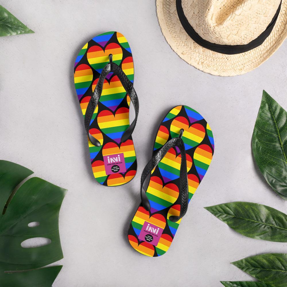 Tongue Out Flip-Flops – INVI Expressionwear