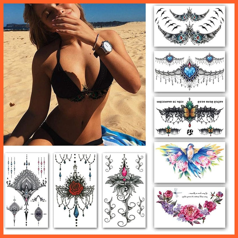 Buy Wholesale Temporary Tattoo Breast For Temporary Tattoos And Expression   Alibabacom