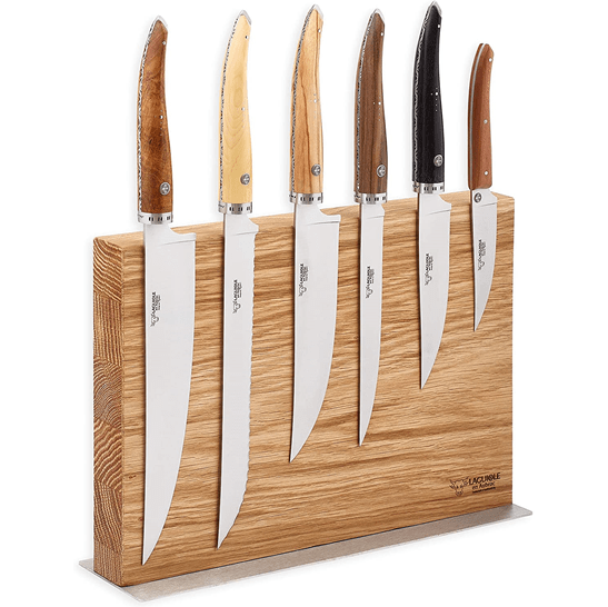 Black Lucite Kitchen Knife Set, 7 Knives – Collecto