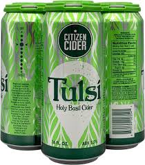 Citizen Cider - Tulsi Holy Basil 4PK CANS - uptownbeverage
