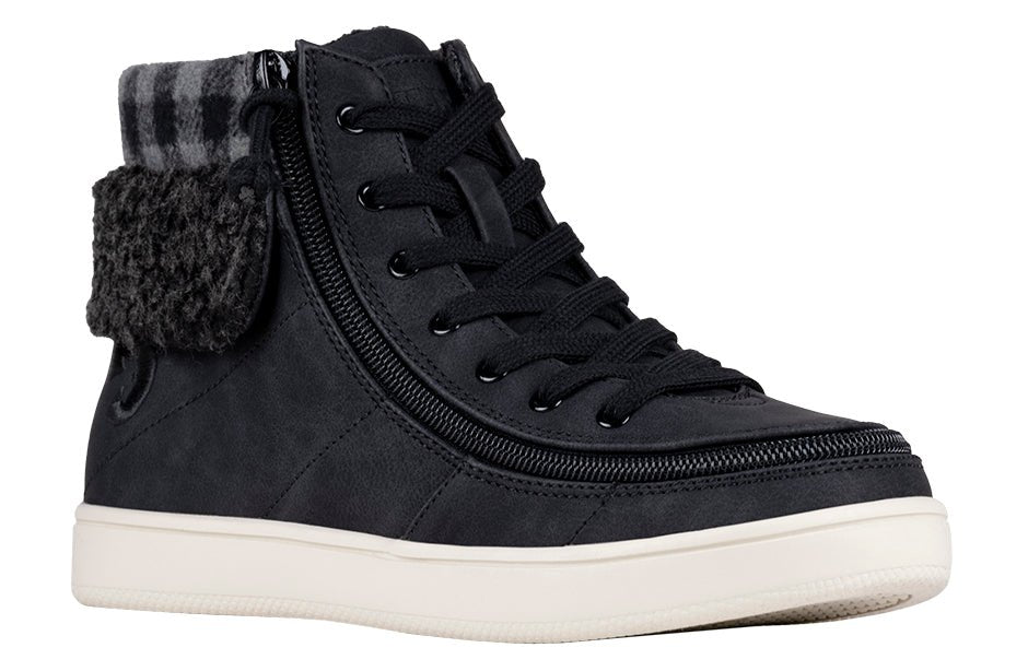 Se "BILLY Comfort Cuff" Sneaker - BRED vinter Model med Lynlås. God til fodskinner!, 41 hos Seniorpleje