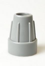 Gummidup/ dupsko til krykker & stokke – 2 størrelser. Sæt med 3 stk, 15/16 mm