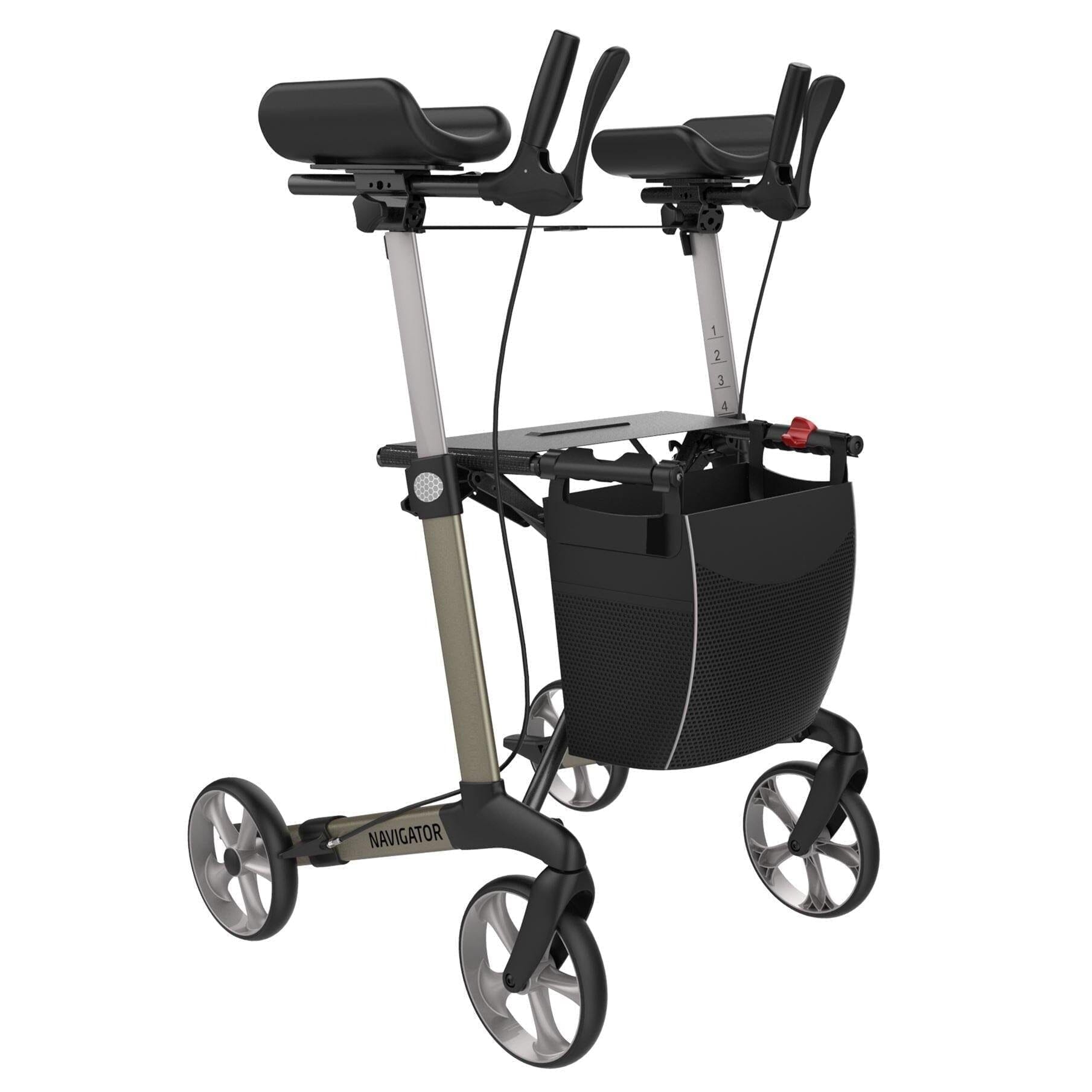 Billede af NAVIGATOR rollator med armstøtte - super lækker indendørs model