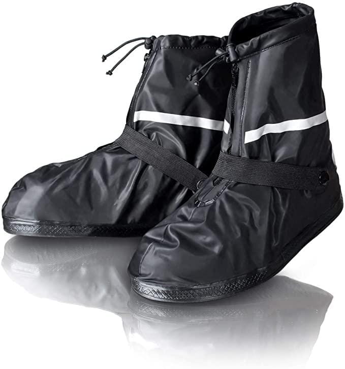 Overtræk/ Regntøj til dit fodtøj - med smart skridsikker sål (str 38-47), 40-41