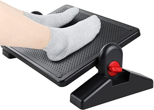 Smart ergonomisk fodstøtte max komfort, justerbar højde & vinkler (4