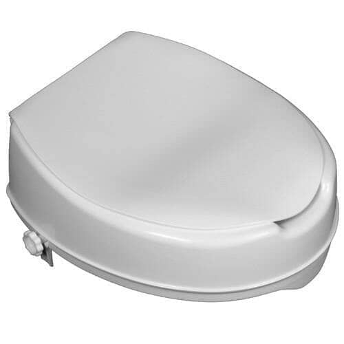 Billede af Toiletforhøjer med låg, 5 til 15 cm. Smart, enkel og let at montere. Køb her!, 10 cm