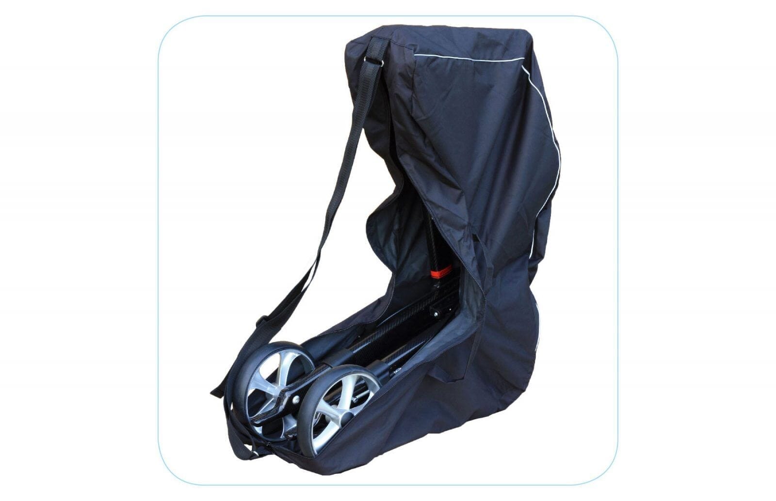 Se Transporttaske til ATHLON & SERVER rollatorer - vandtæt + refleks hos Seniorpleje