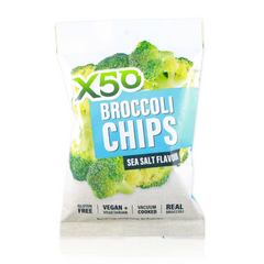 X50 Sea Salt Broccoli Chips 60g