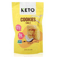 Keto Naturals Cookies Vanilla 64g