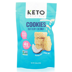 Keto Naturals Buttery Coconut Cookies 64g