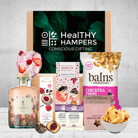 Healthy Hampers Tread Softly Pink Gin Hamper