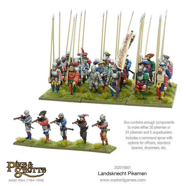 Gammes Alternatives - Page 5 202016001-Landsknecht-Pikemen-01