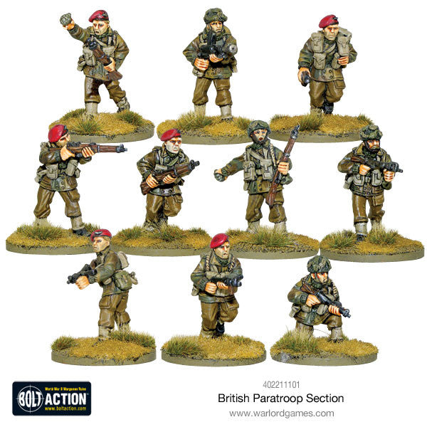 British Paratroop Section - Warlord Games