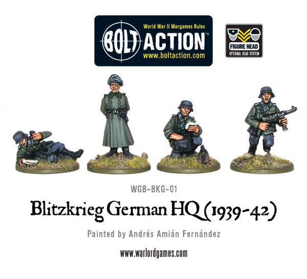 Blitzkrieg German HQ (1939-42) - Warlord Games