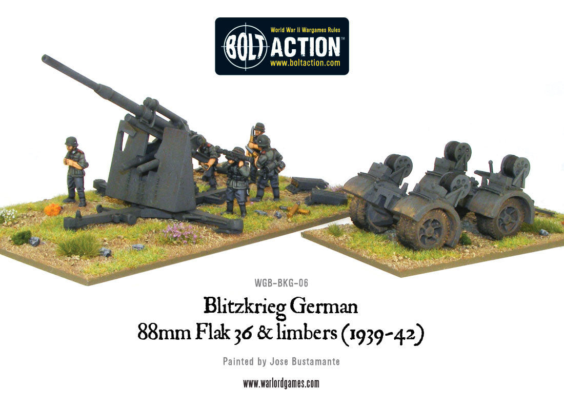 german 88mm cannon model