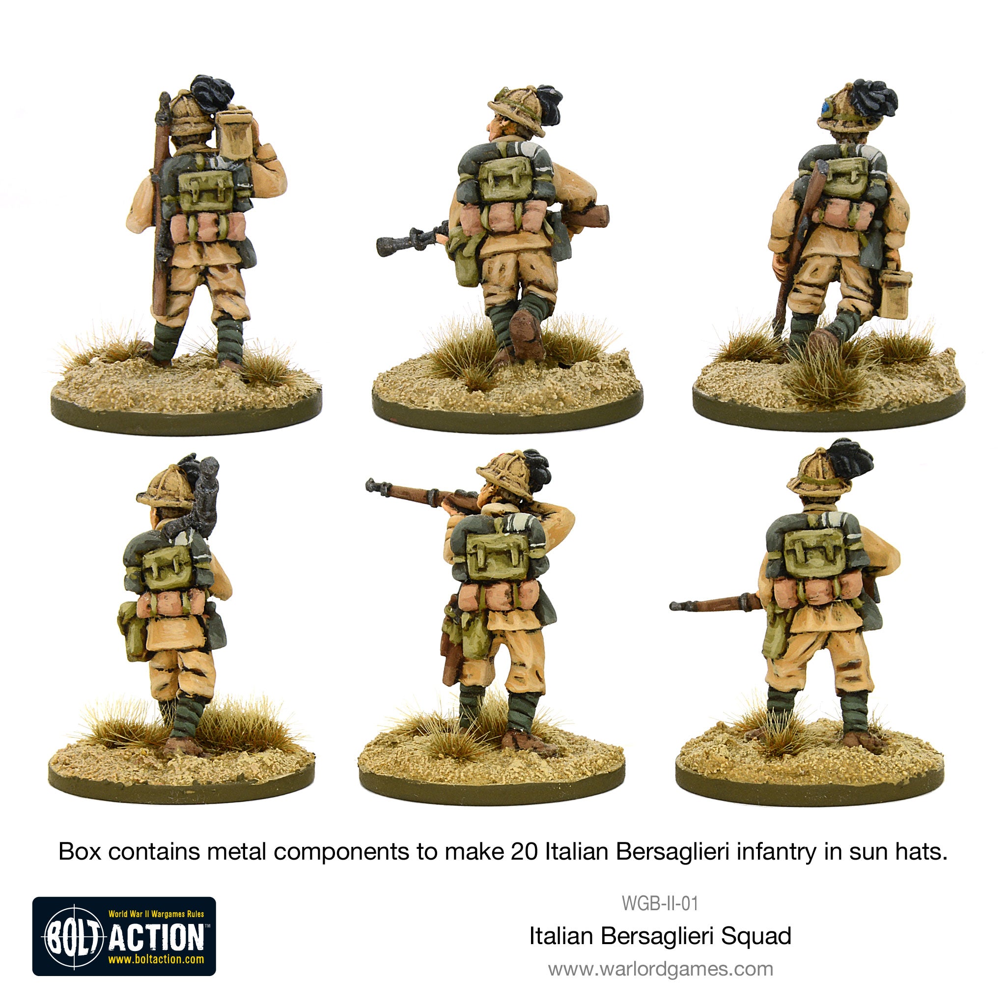 Italian Bersaglieri boxed set - Warlord Games