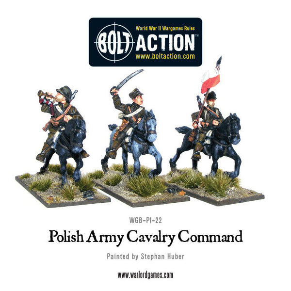 Polish Army cavalry command - Warlord Games
