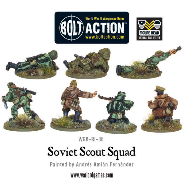 Soviet Army Scouts - Warlord Games