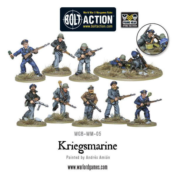 Kriegsmarine Squad - Warlord Games